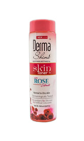 DERMA SHINE TONER WITH ROSE EXTRACTS 320ML